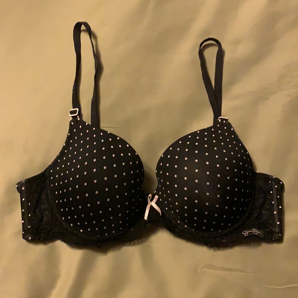 Jessica Simpson polka dot bra